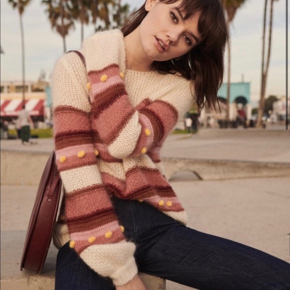 Nwt Sezane Penelope Jumper Sweater 